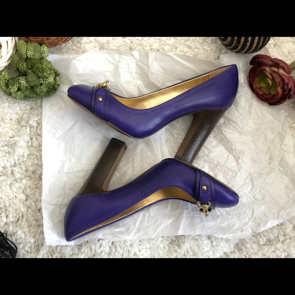 Coach Leather Pump - size 5 - Picture 8 of 16